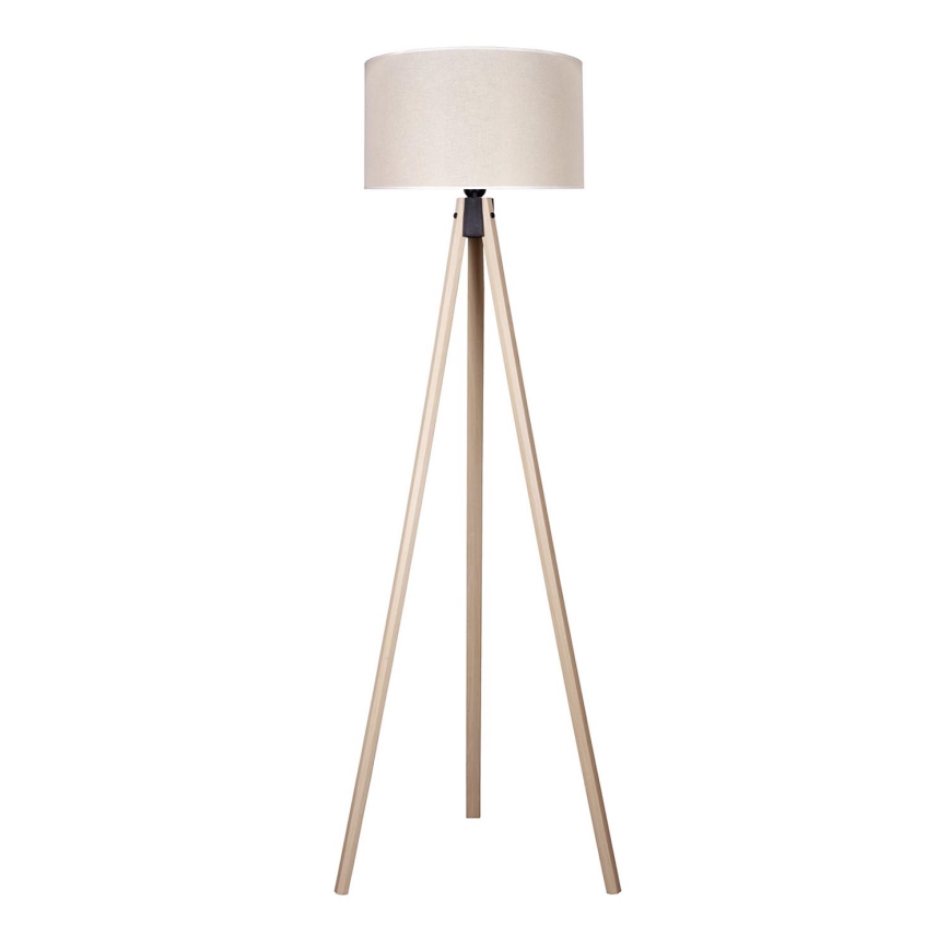 Duolla - Stehleuchte 1xE27/60W/230V d 44 cm cremefarben/beige