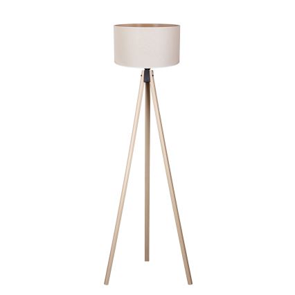 Duolla - Stehleuchte 1xE27/60W/230V d 44 cm cremefarben/beige