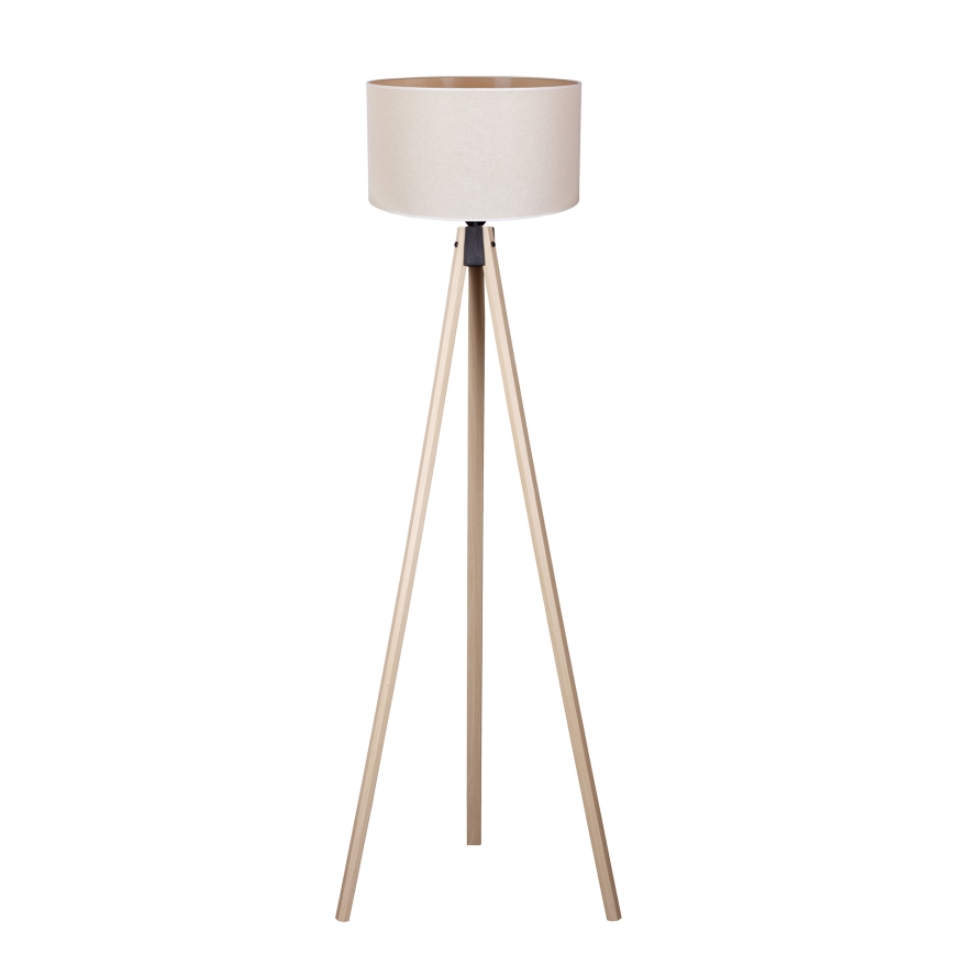 Duolla - Stehleuchte 1xE27/60W/230V d 44 cm cremefarben/beige