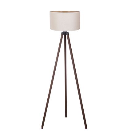 Duolla - Stehleuchte 1xE27/60W/230V d 44 cm cremefarben/braun