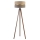 Duolla - Stehleuchte DUO 1xE27/60W/230V d 44 cm beige/grau/Wenge