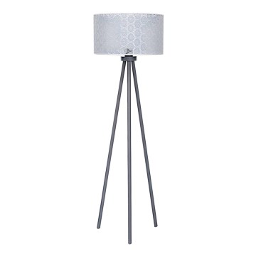Duolla - Stehleuchte ECHO1 1xE27/40W/230V d 45 cm grau/Spitze