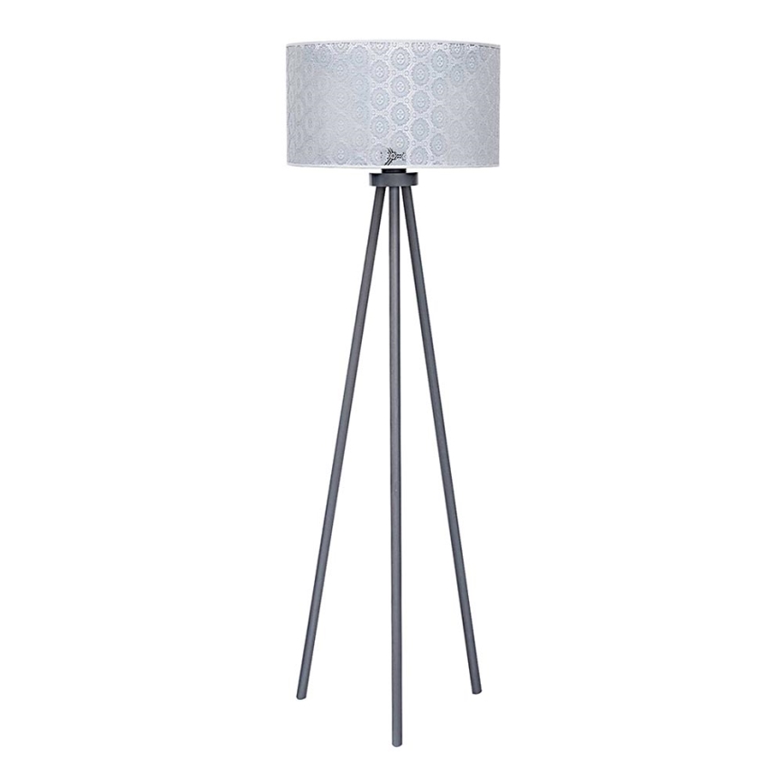Duolla - Stehleuchte ECHO1 1xE27/40W/230V d 45 cm grau/Spitze