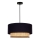 Duolla - Suspension filaire BOHO 1xE27/15W/230V d. 45 cm noir/rotin