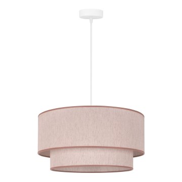 Duolla - Suspension filaire BOHO 1xE27/40W/230V d. 45 cm beige
