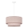 Duolla - Suspension filaire BOHO 1xE27/40W/230V d. 45 cm beige