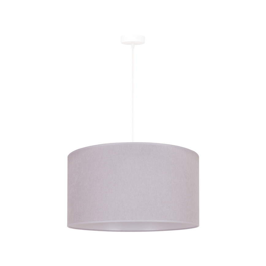 Duolla - Suspension filaire BRISTOL 1xE27/40W/230V d. 45 cm gris