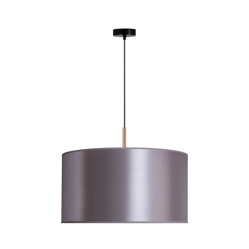 Duolla - Suspension filaire CANNES 1xE27/15W/230V diam. 45 cm argent/cuivre
