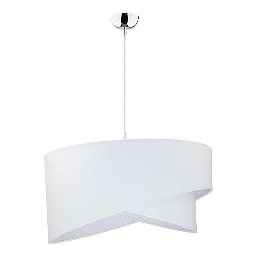 Duolla - Suspension filaire CELLO 1xE27/40W/230V d. 45 cm blanc