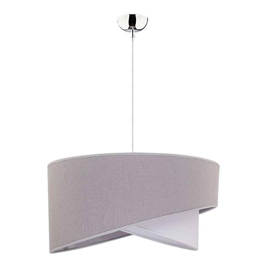 Duolla - Suspension filaire CELLO 1xE27/40W/230V d. 45 cm gris