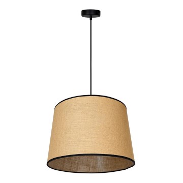 Duolla - Suspension filaire CONE 1xE27/15W/230V d. 40 cm marron/noir
