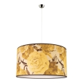 Duolla - Suspension filaire CONSTANCE 1xE27/40W/230V d. 45 cm jaune