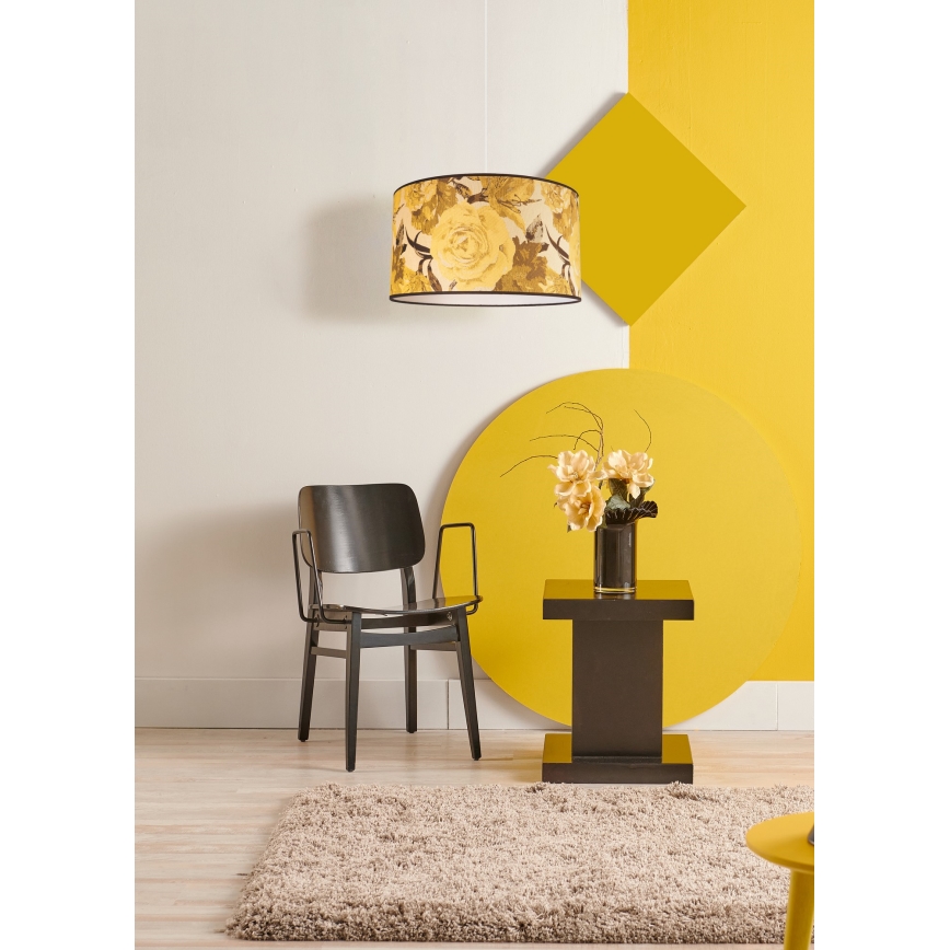 Duolla - Suspension filaire CONSTANCE 1xE27/40W/230V d. 45 cm jaune