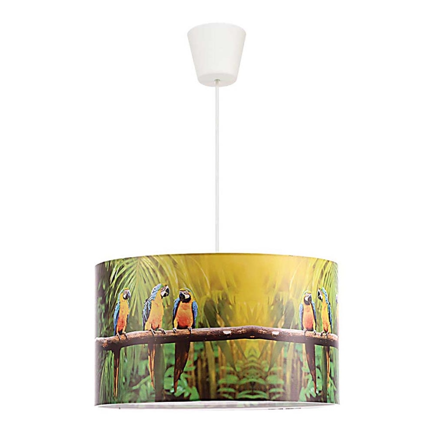 Duolla - Suspension filaire enfant PARROTS 1xE27/40W/230V d. 35 cm