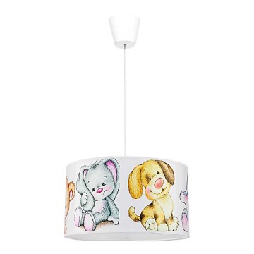 Duolla - Suspension filaire enfant SWEET BEARS 1xE27/40W/230V d. 35 cm
