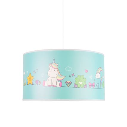 Duolla - Suspension filaire enfant UNICORN 1xE27/15W/230V d. 35 cm