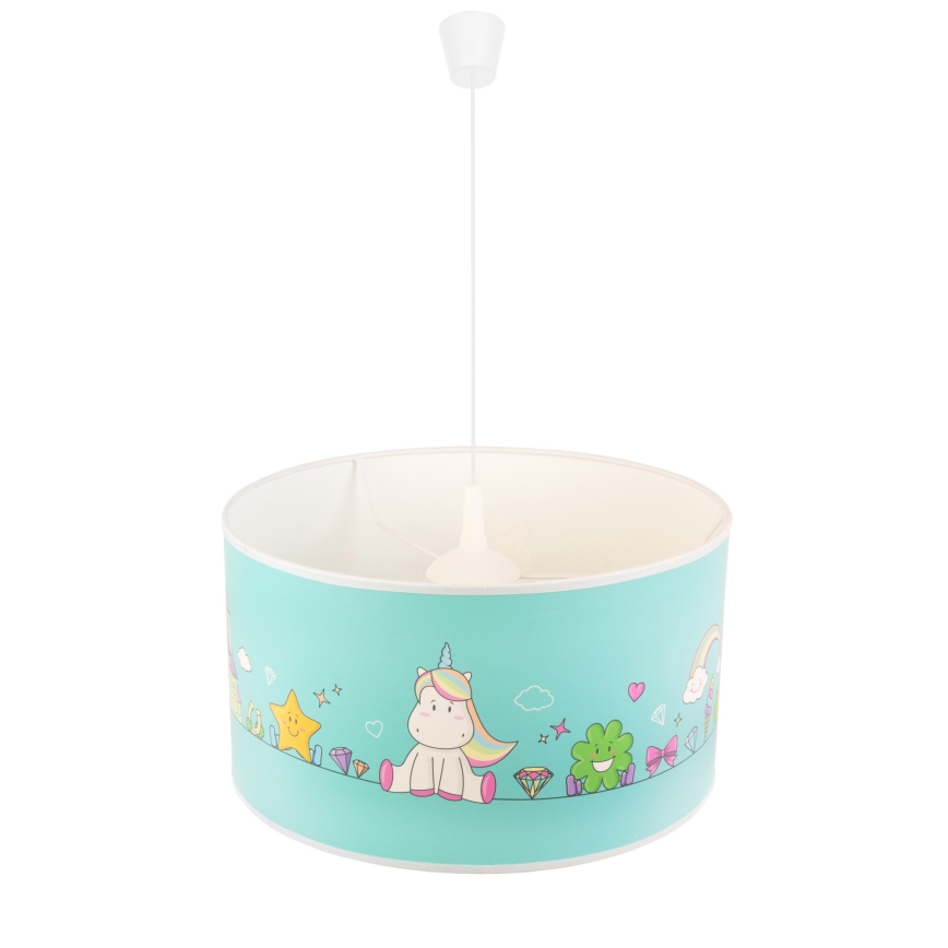 Duolla - Suspension filaire enfant UNICORN 1xE27/15W/230V d. 35 cm
