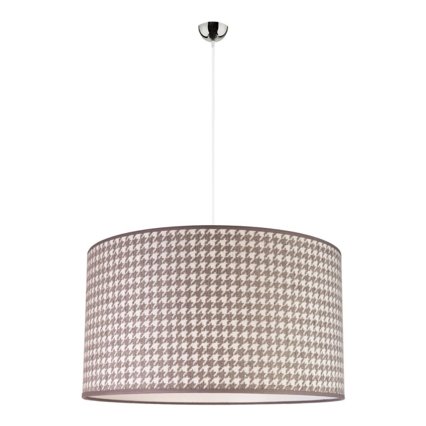 Duolla - Suspension filaire KENT 1xE27/40W/230V d. 45 cm gris