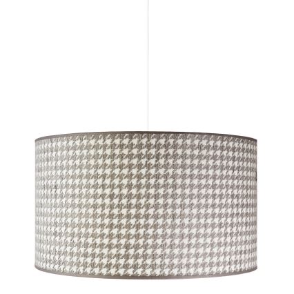 Duolla - Suspension filaire KENT 1xE27/40W/230V d. 45 cm gris