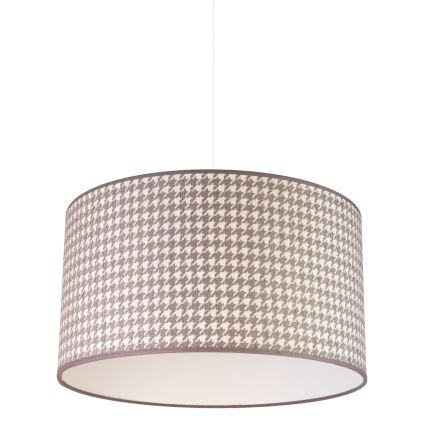Duolla - Suspension filaire KENT 1xE27/40W/230V d. 45 cm gris
