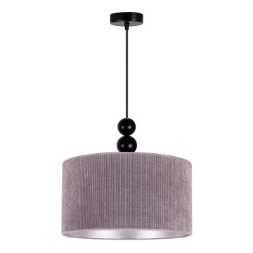 Duolla - Suspension filaire LYON 1xE27/15W/230V d. 40 cm gris
