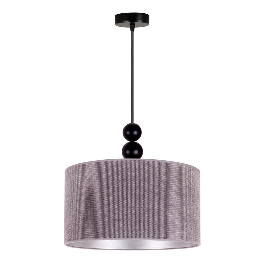 Duolla - Suspension filaire LYON 1xE27/15W/230V d. 40 cm gris