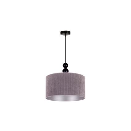Duolla - Suspension filaire LYON 1xE27/15W/230V d. 40 cm gris