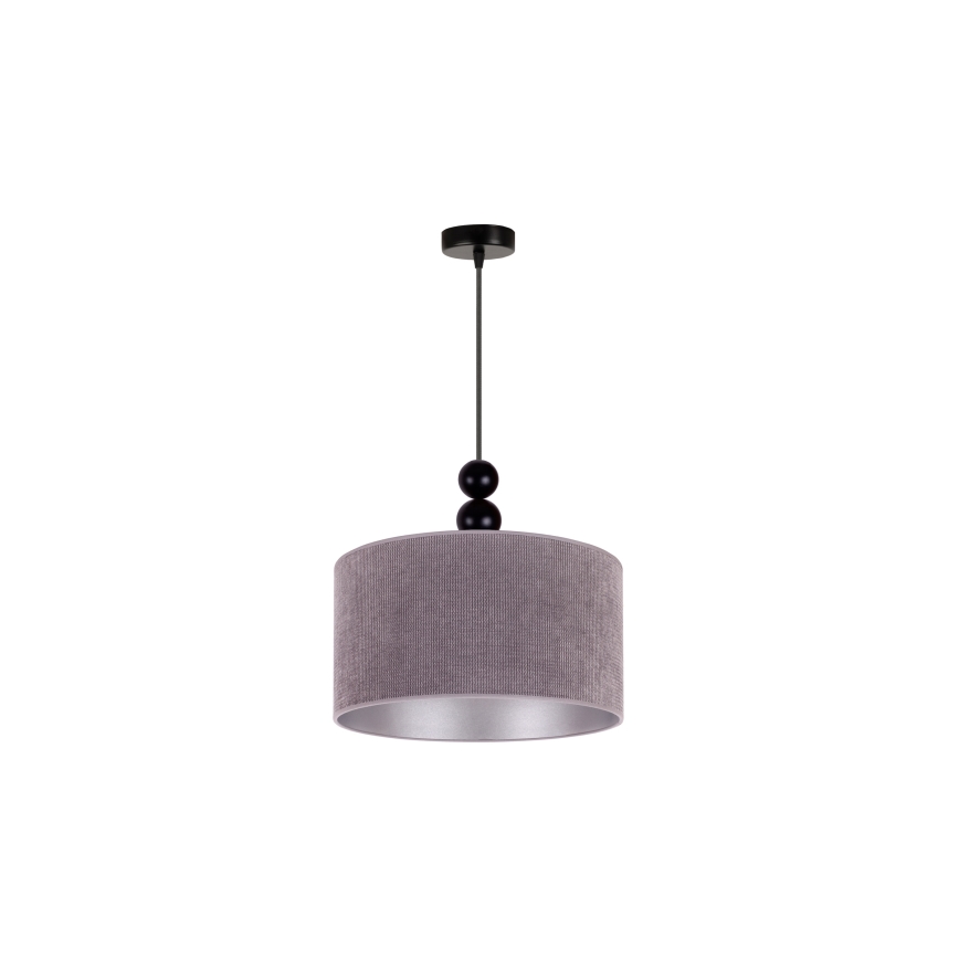 Duolla - Suspension filaire LYON 1xE27/15W/230V d. 40 cm gris
