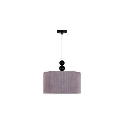 Duolla - Suspension filaire LYON 1xE27/15W/230V d. 40 cm gris
