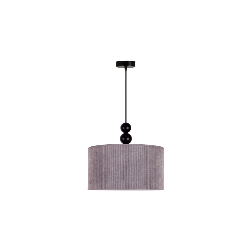 Duolla - Suspension filaire LYON 1xE27/15W/230V d. 40 cm gris