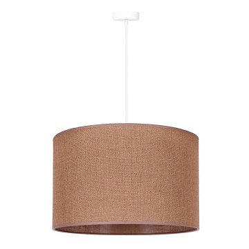 Duolla - Suspension filaire ROLLER 1xE27/15W/230V d. 40 cm marron