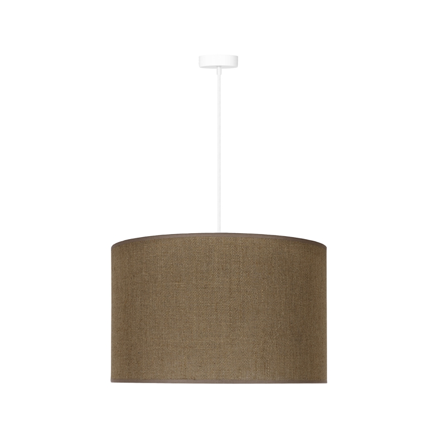 Duolla - Suspension filaire ROLLER 1xE27/15W/230V d. 40 cm marron