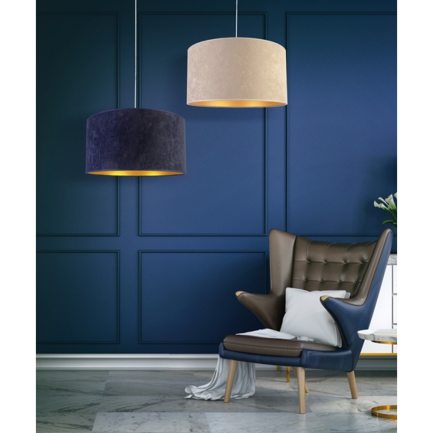Duolla - Suspension filaire ROLLER 1xE27/40W/230V d. 40 cm bleu