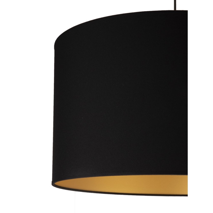 Duolla - Suspension filaire ROLLER 1xE27/40W/230V d. 45 cm noir