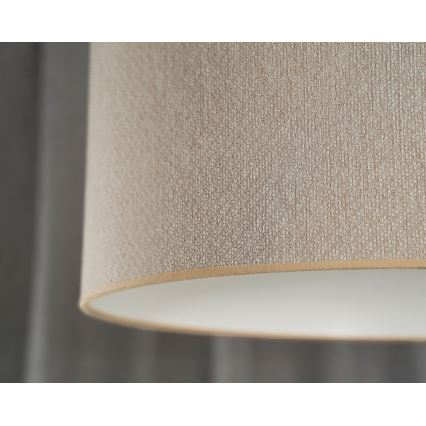 Duolla - Suspension filaire ROLLER ECO RECYCLING 1xE27/15W/230V d. 45 cm crème