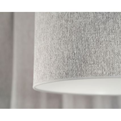 Duolla - Suspension filaire ROLLER ECO RECYCLING 1xE27/15W/230V d. 45 cm gris