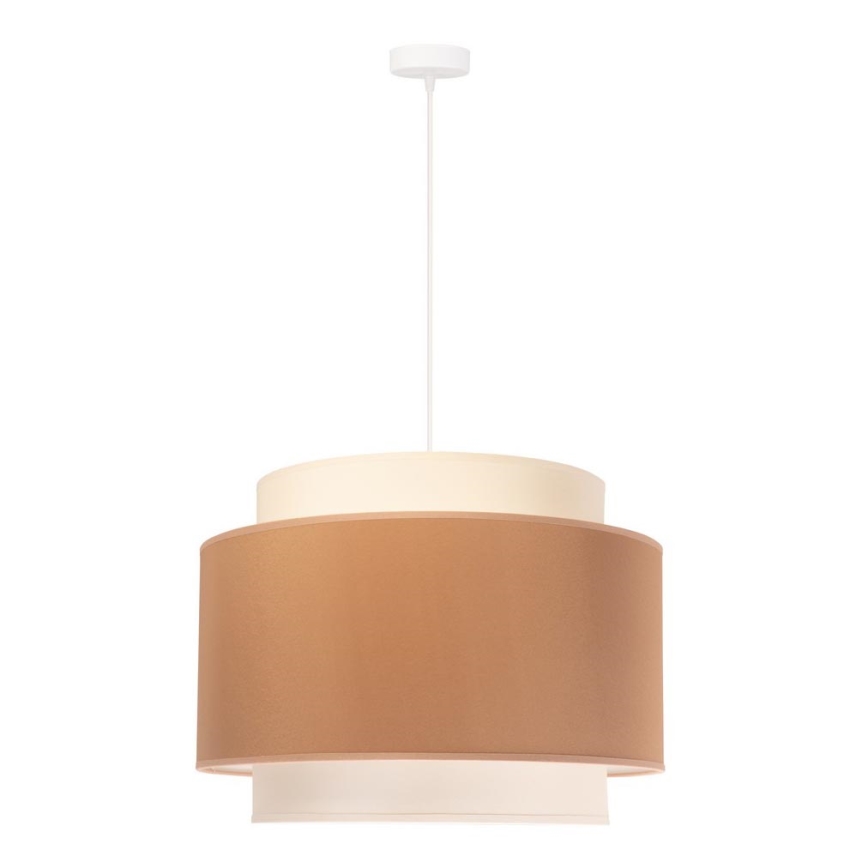 Duolla - Suspension filaire SOHO 1xE27/40W/230V d. 40 cm beige/crème