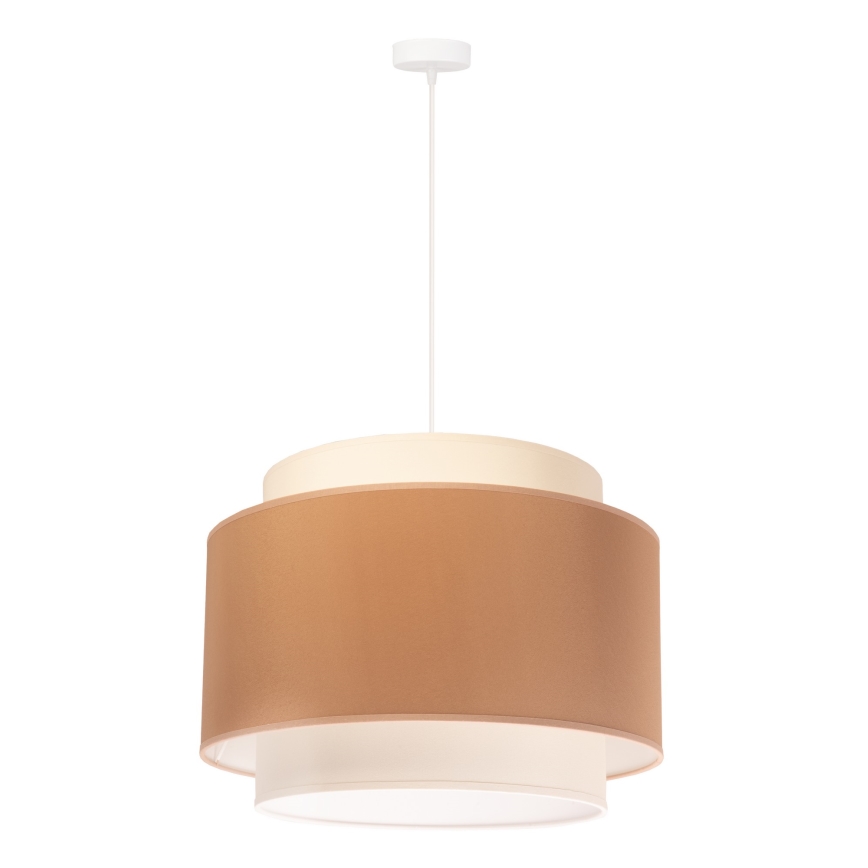 Duolla - Suspension filaire SOHO 1xE27/40W/230V d. 40 cm beige/crème
