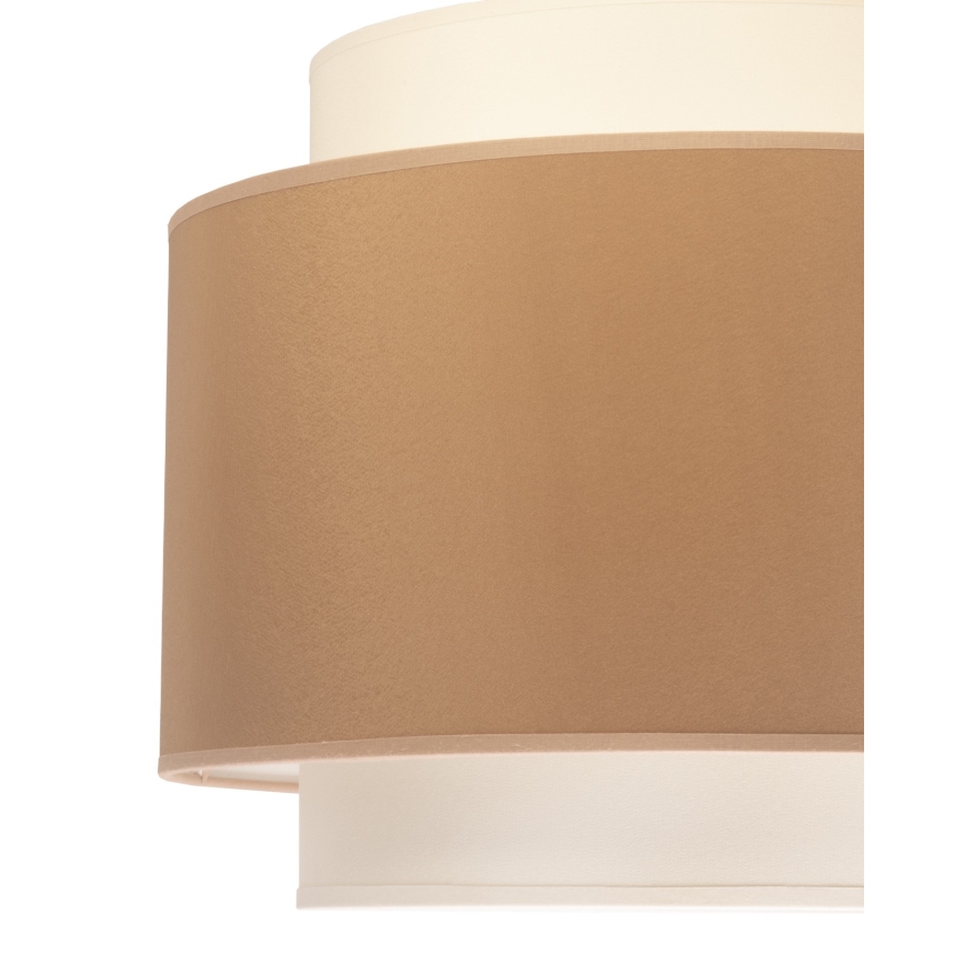 Duolla - Suspension filaire SOHO 1xE27/40W/230V d. 40 cm beige/crème