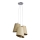 Duolla - Suspension filaire VERONA 3xE27/40W/230V d. 40 cm