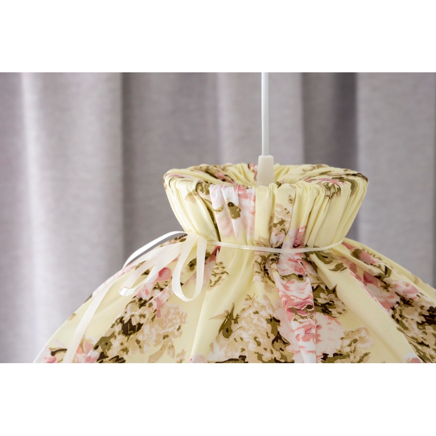 Duolla - Suspension filaire VIOLIN 1xE27/40W/230V d. 38 cm rose