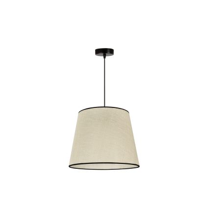 Duolla - Suspension filaire YUTE 1xE27/15W/230V d. 38 cm gris/noir