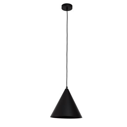 Duolla - Suspension sur câble IRONLINE 1x G9/3 W/230 V Ø 25 cm noir