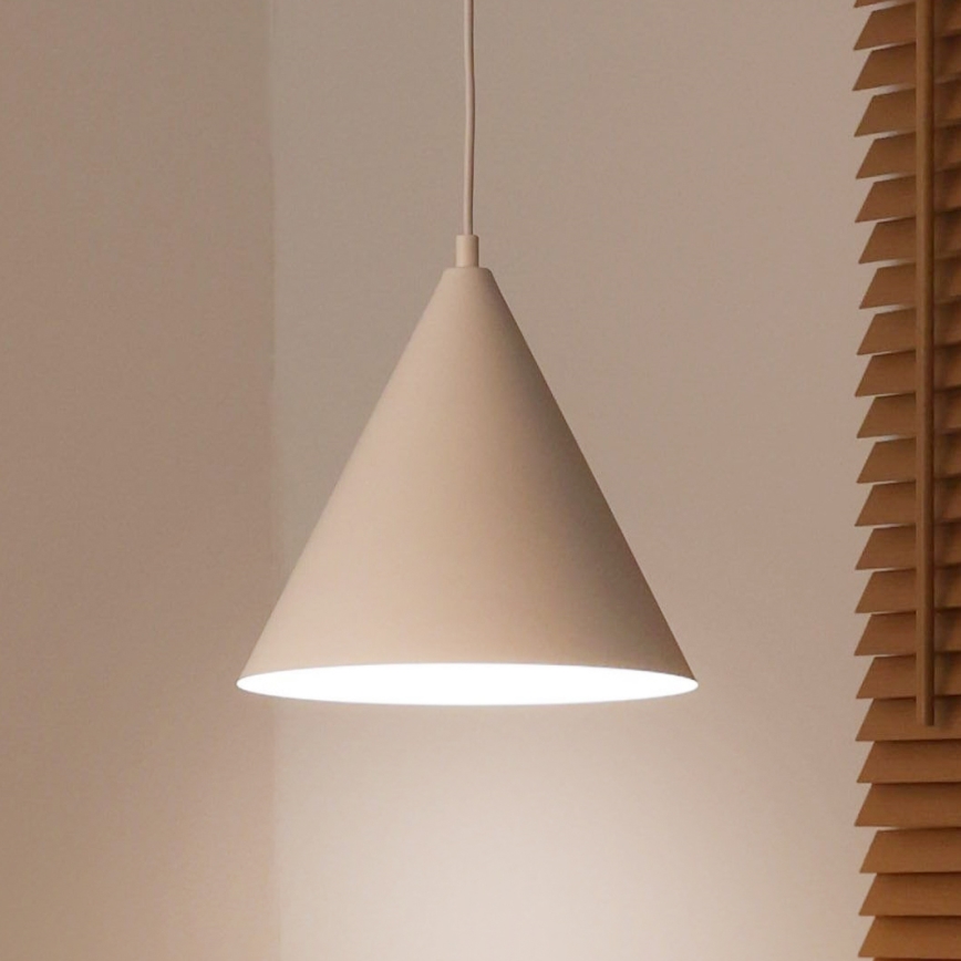 Duolla - Suspension sur câble IRONLINE 1xG9/3W/230V diam. 25 cm blanche
