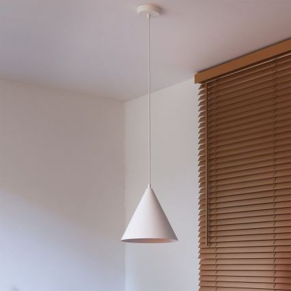 Duolla - Suspension sur câble IRONLINE 1xG9/3W/230V diam. 25 cm blanche