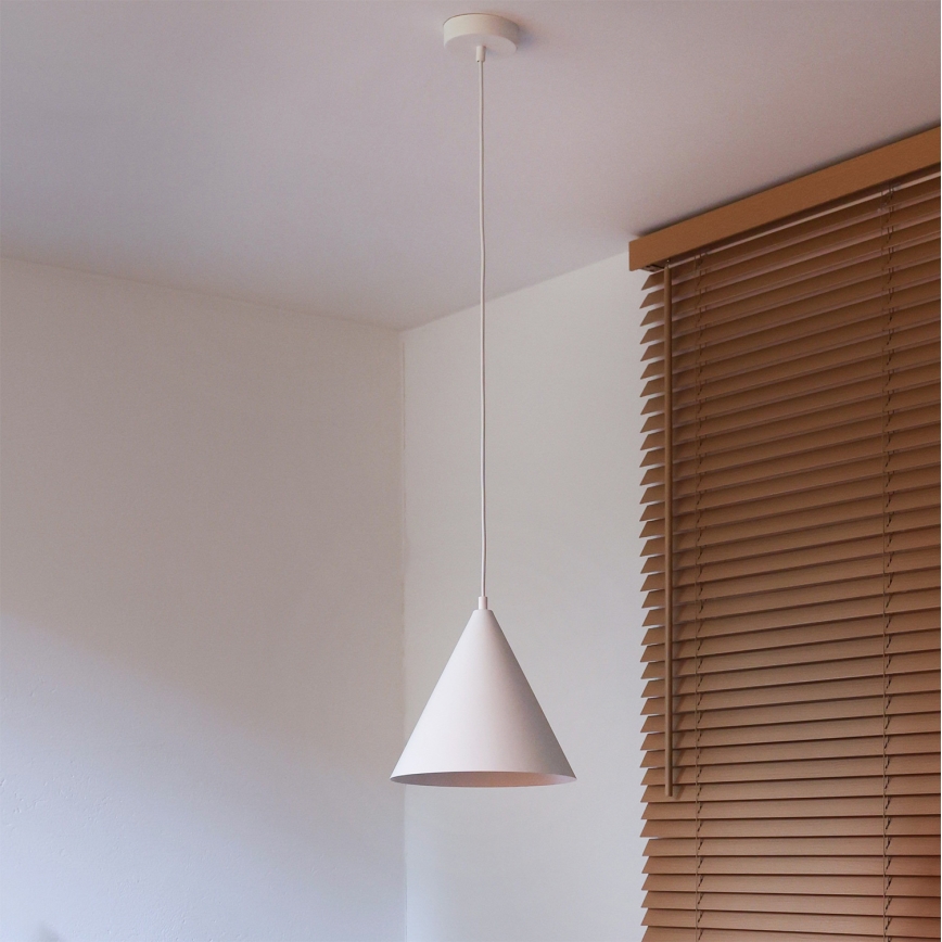 Duolla - Suspension sur câble IRONLINE 1xG9/3W/230V diam. 25 cm blanche