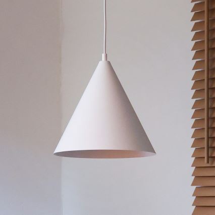 Duolla - Suspension sur câble IRONLINE 1xG9/3W/230V diam. 25 cm blanche