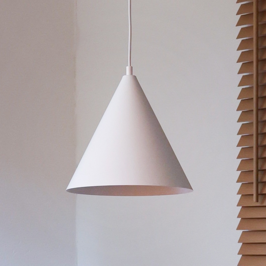 Duolla - Suspension sur câble IRONLINE 1xG9/3W/230V diam. 25 cm blanche