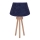 Duolla - Tischleuchte BOUCLE 1xE27/15W/230V d 28 cm blau/Holz