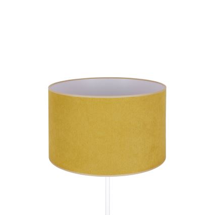 Duolla - Tischleuchte BRISTOL 1xE14/15W/230V d 17,5 cm gelb/weiß